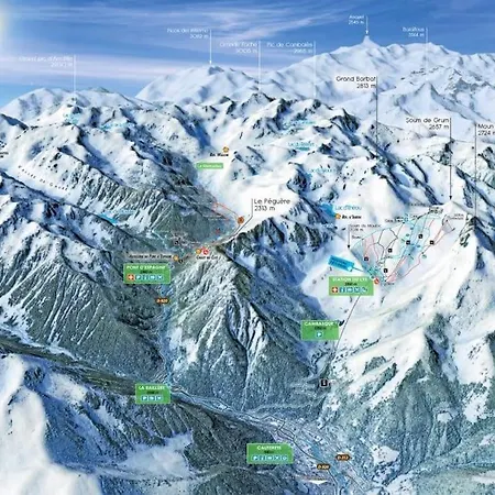 T2 Pour Ski, Cure, Rando, Piscine, Sauna * קאוטרט